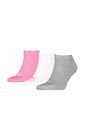 Medias Deportivas Puma Original Sneaker Plain 3P Rosa de Puma
