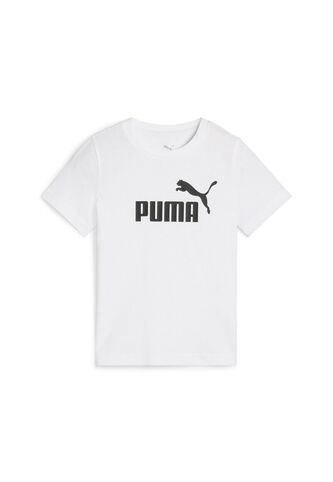 Camisa Deportiva Puma Original Ess No. 1 Logo Blanco Niños Puma