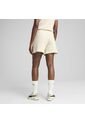 Pantaloneta Deportiva Puma Original Ess Elevated Beige Mujer de Puma