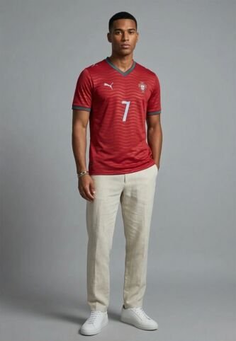 Camiseta PUMA Portugal 2026 Home Player Rojo Puma