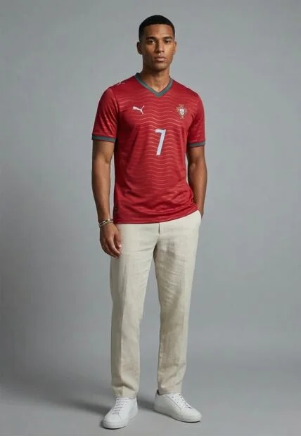 Camiseta PUMA Portugal 2026 Home Player Rojo