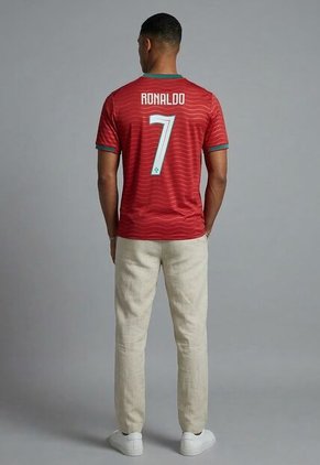 Camiseta PUMA Portugal 2026 Ronaldo Home Rojo