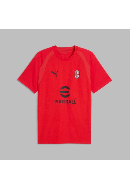 Camiseta Puma Hombre De Entrenamiento AC Milan 26/27 - Rojo - Fútbol | Uso Casual Y Entrenamiento