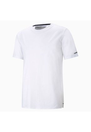 Camisa Marca Puma Essential Tee Original Blanco Hombre