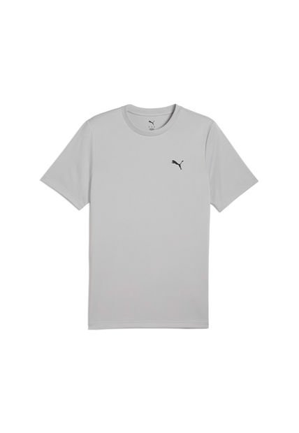 Tshirt Camisa Marca Puma Logo Poly Tee Original Gris Hombre