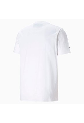 Camisa Marca Puma Essential Tee Original Blanco Hombre
