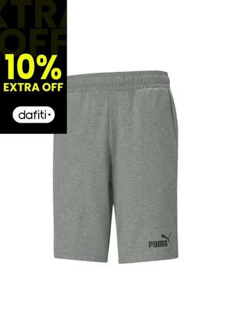 Short Puma Para Hombre Ess Jersey Shorts Gris Puma