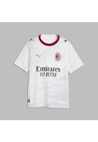 Camiseta Puma Kids Visitante AC Milan 26/27 - Blanco - Fútbol | Uso Casual Y Entrenamiento Puma