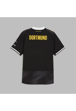 Camiseta Puma Hombre Visitante Borussia Dortmund 26/27 Authentic - Negro - Fútbol | Uso Casual Y Entrenamiento