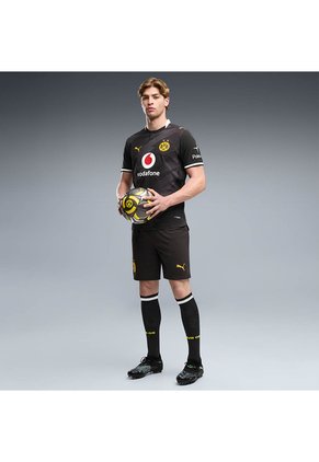 Camiseta Puma Hombre Visitante Borussia Dortmund 26/27 Authentic - Negro - Fútbol | Uso Casual Y Entrenamiento
