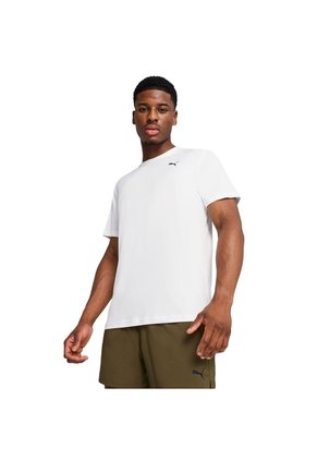 Camisa Deportiva Puma Original Tad Ess Texture Blanco Hombre