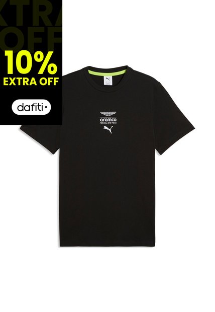 Camiseta Deportiva Puma Original Amf1 Essent Negro Hombre