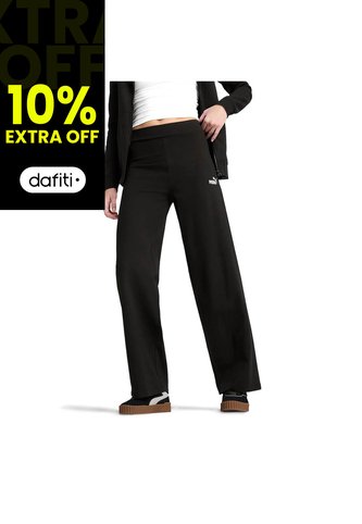 Pantalon Leggings Puma Ess Small No.1 High-Waist Negro Mujer Puma