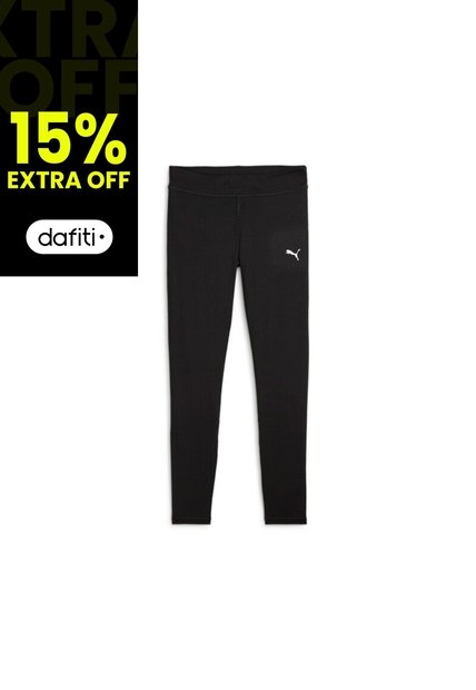Leggings Puma Original Ess Logo Poly Tights Negro Para Mujer