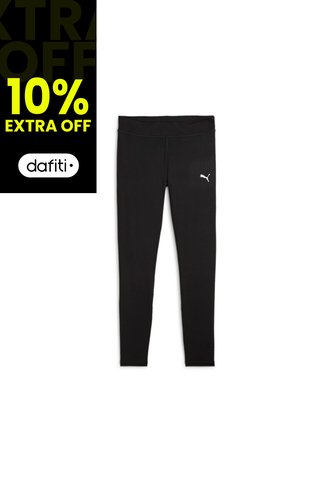 Leggings Puma Original Ess Logo Poly Tights Negro Para Mujer Puma