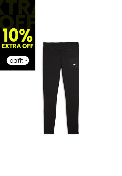 Leggings Puma Original Ess Logo Poly Tights Negro Para Mujer