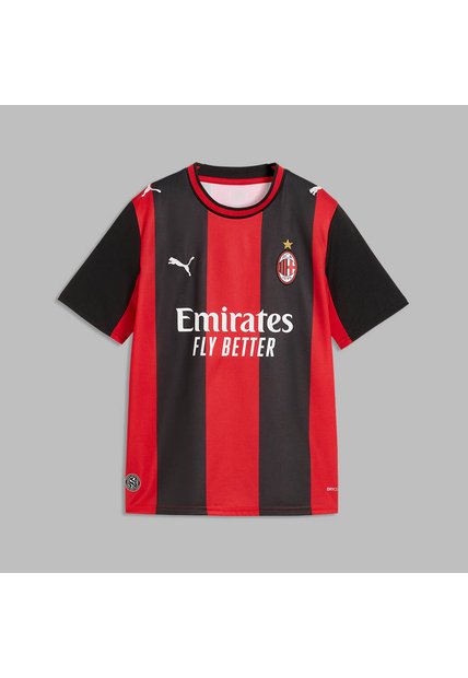 Camiseta Puma Kids Local AC Milan 26/27 - Rojo - Fútbol | Uso Casual Y Entrenamiento