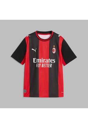 Camiseta Puma Kids Local AC Milan 26/27 - Rojo - Fútbol | Uso Casual Y Entrenamiento