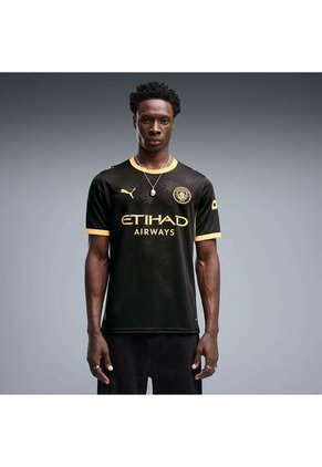 Camiseta Puma Hombre Visitante Manchester City 26/27 - Negro - Fútbol | Uso Casual Y Entrenamiento