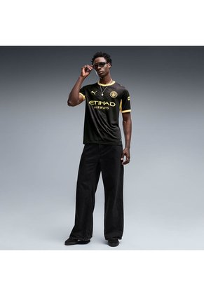 Camiseta Puma Hombre Visitante Manchester City 26/27 - Negro - Fútbol | Uso Casual Y Entrenamiento