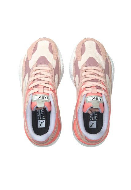 Tenis Rosa Puma RS-X3 CAMO WNS 375558-03