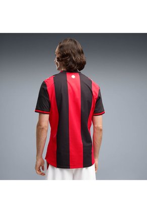 Camiseta Puma Hombre Local AC Milan 26/27 Authentic - Rojo - Fútbol | Uso Casual Y Entrenamiento