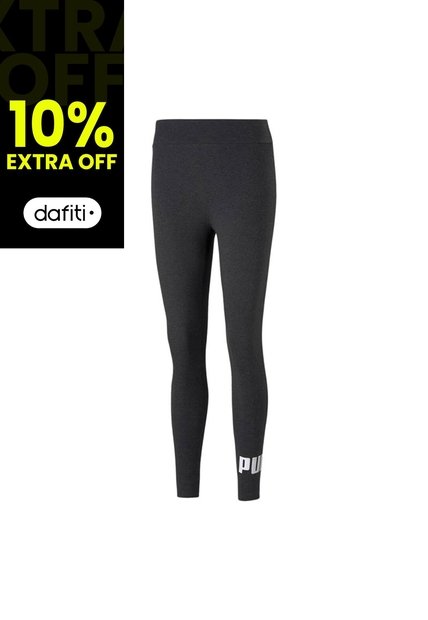 Pantalones Leggings Puma Originales Ess Logo Gris Para Mujer