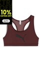 Top Puma Original 4 Keeps Training Bra - Mid Rojo Para Mujer de Puma