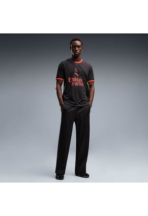 Camiseta Puma Hombre Alternativa AC Milan 26/27 - Negro - Fútbol | Uso Casual Y Entrenamiento