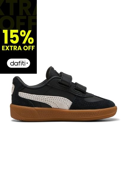 Tenis Deportivos Puma Original Palermo Lth V Inf Negro Niños