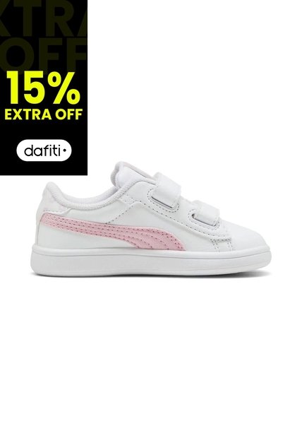 Tenis Deportivos Puma Originales Smash 3.0 Blanco Niños