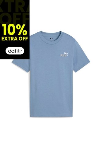 Camisa Deportiva Puma Ess 2 Color Small No.1 Logo Azul Niños Puma