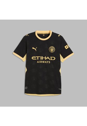 Camiseta Puma Hombre Visitante Manchester City 26/27 Authentic - Negro - Fútbol | Uso Casual Y Entrenamiento Puma