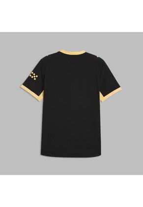 Camiseta Puma Hombre Visitante Manchester City 26/27 Authentic - Negro - Fútbol | Uso Casual Y Entrenamiento