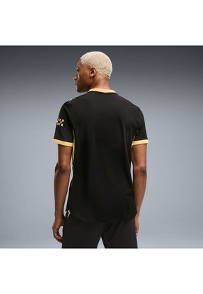 Camiseta Puma Hombre Visitante Manchester City 26/27 Authentic - Negro - Fútbol | Uso Casual Y Entrenamiento