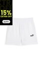 Pantaloneta Deportiva Puma Original Ess Small 1 Blanco Mujer de Puma