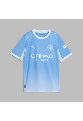 Camiseta Puma Kids Local Manchester City 26/27 - Azul - Fútbol | Uso Casual Y Entrenamiento