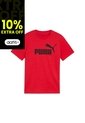 Camisa Deportiva Puma Original Ess No 1 Logo Rojo Niños de Puma