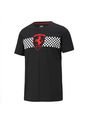 Camiseta Negra Puma FERRARI RACE CHECKERED FLAG TEE – 599848 01 de Puma