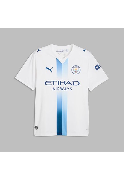 Camiseta Puma Hombre Alternativa Manchester City 26/27 - Blanco - Fútbol | Uso Casual Y Entrenamiento