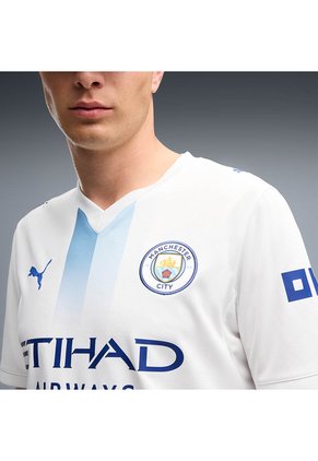 Camiseta Puma Hombre Alternativa Manchester City 26/27 - Blanco - Fútbol | Uso Casual Y Entrenamiento