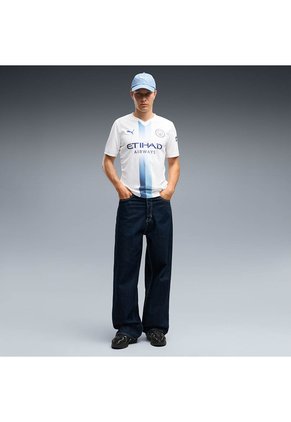 Camiseta Puma Hombre Alternativa Manchester City 26/27 - Blanco - Fútbol | Uso Casual Y Entrenamiento