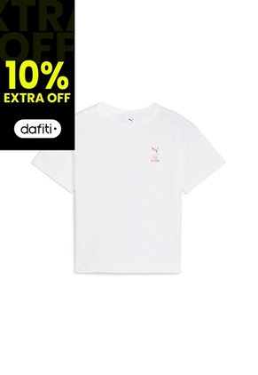 Camisa Deportiva Puma Original Hello Kitty Blanco Para Niños