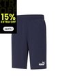 Pantaloneta Deportiva Puma Original Ess Jersey Azul Hombre de Puma
