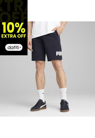 Short Puma Original Essential Big No 1 Logo Azul Para Hombre Puma