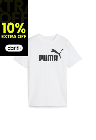 Camisa Deportiva Puma Original Ess No. 1 Logo G Blanco Niños Puma