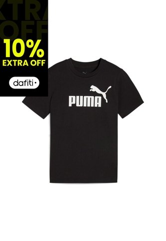 Camisa Deportiva Puma Original Ess No. 1 Logo B Negro Niños Puma