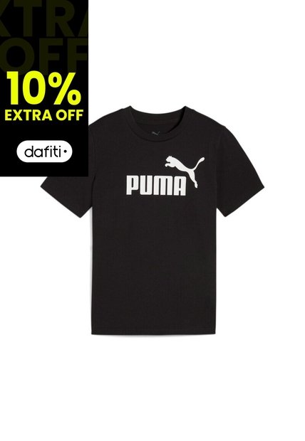Camisa Deportiva Puma Original Ess No. 1 Logo B Negro Niños