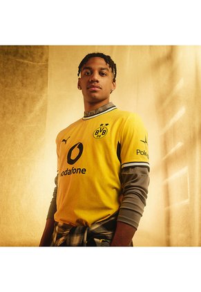 Camiseta Puma Hombre Local Borussia Dortmund 26/27 Authentic - Amarillo - Fútbol | Uso Casual Y Entrenamiento