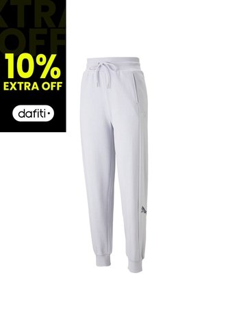 Pantalon Deportivo Puma Original Power Monarch Blanco Mujer Puma